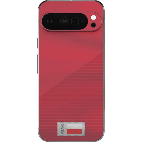 Poland Soccer Flag Pixel 9 Pro XL Skin